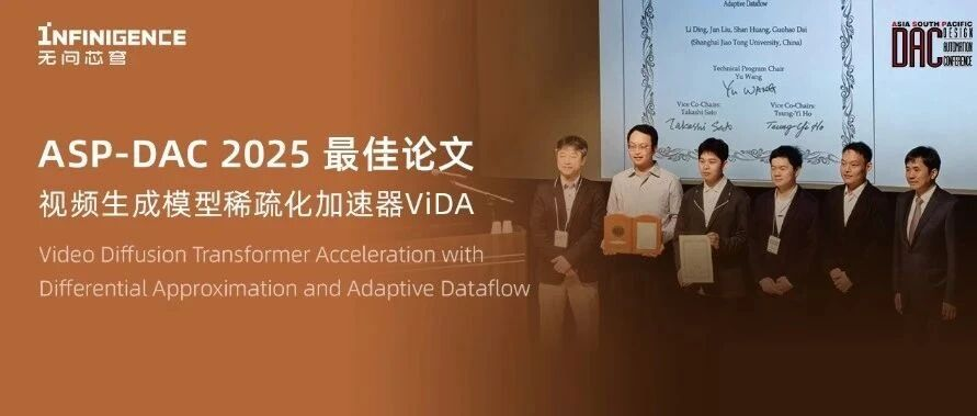 从传统视频处理获取灵感，视频生成模型稀疏化加速器ViDA获ASP-DAC’25最佳论文奖！减少注意力计算量，突破VDiT计算瓶颈